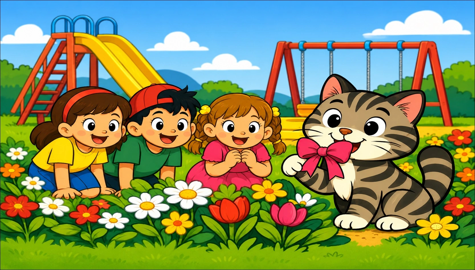 Çizgili Kedi Hikayesi Oku