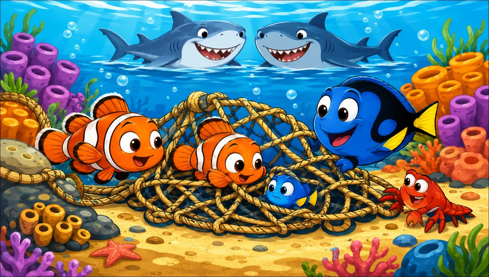 Kayıp Balık Nemo Hikayesi Oku