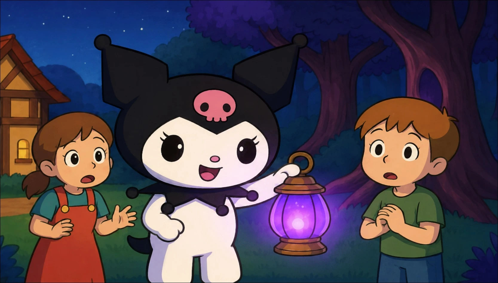 Kuromi ve Mor Fenerin Sırrı Hikayesi Oku