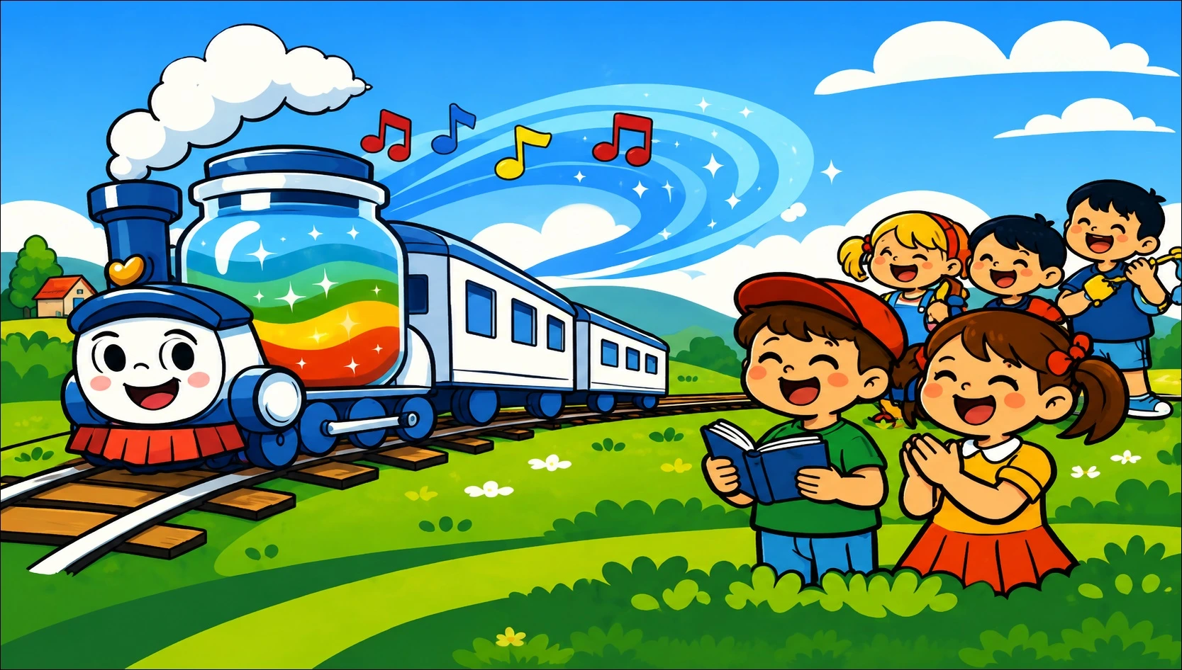 Renk Toplayan Tren Hikayesi Oku